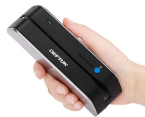Deftun MSRX6BT Bluetooth Magnetic Credit Card Reader